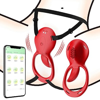 Vibrador de casal por aplicativo