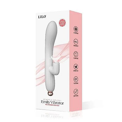 Vibrador ponto G com sugador