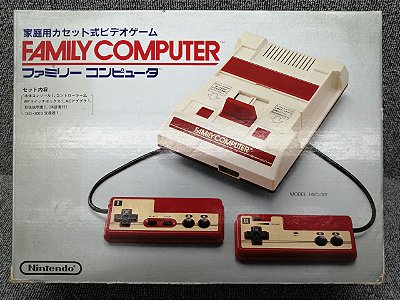 FAMICOM - FAMILY COMPUTER JAPONÊS SEM USO