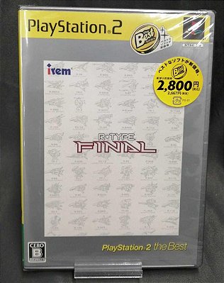 R-TYPE FINAL Software de PS2 - Lacrado