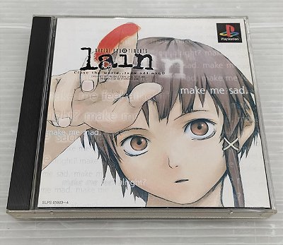 SERIAL EXPERIMENTS LAIN jogo de PS1 - Lacrado