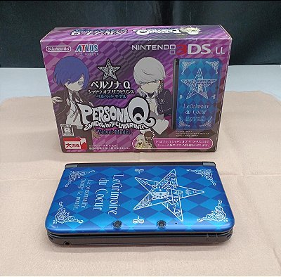 Nintendo 3DS LL XL Persona Q Shadow of Labyrinth Velvet