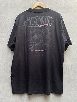 Camiseta Plano C CAÇA NIQUEL - Preta - Suffi Skateboard