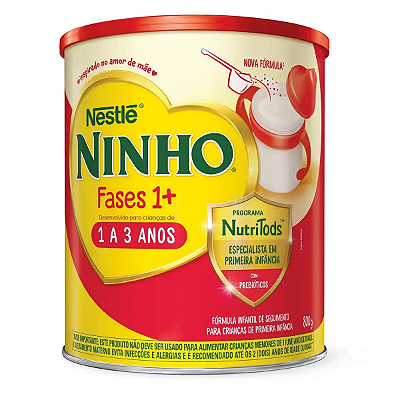 Fórmula Infantil Ninho Primeira Infância 1 a 3 Anos 800g
