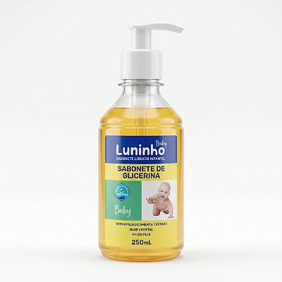 Sabonete Líquido Baby Infantil Luninho 250ml