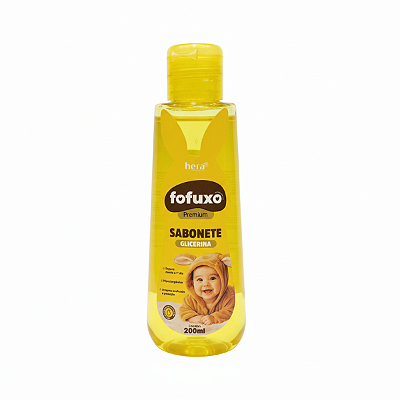 Sabonete de Glicerina Para Bebê Fofuxo Premium 200ml