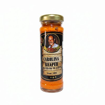 PIMENTA CAROLINA REAPER 100G MACERADA TIPEDO