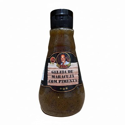 GELEIA DE MARACUJÁ COM PIMENTA 300G TIPEDO