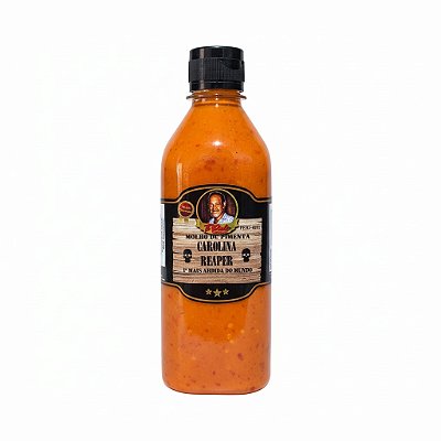 MOLHO DE PIMENTA CAROLINA REAPER 400G TIPEDO