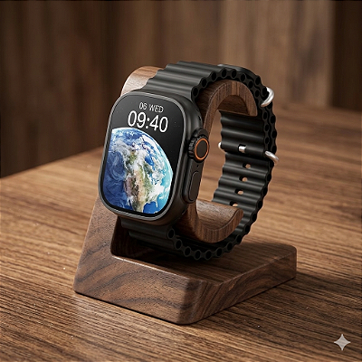 Smartwatch T800 Ultra 3 MAX NFC (2026) Série IWO 10 Tela Grande 2.19"