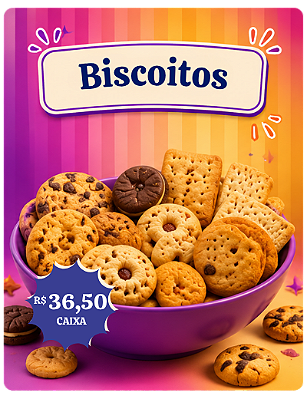 Biscoitos Mini Banner