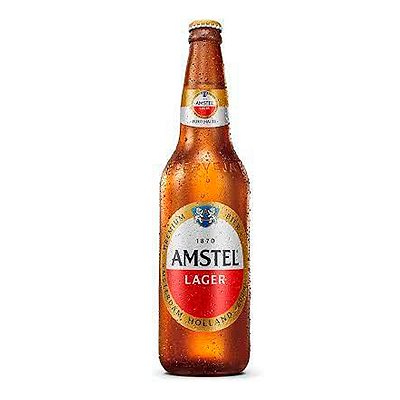 Cerveja Amstel Retornável 600ml - 24 unidades