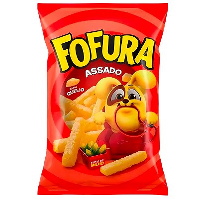 Salgadinho Fofura Queijo 60g - 10 unidades