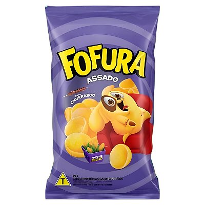 Salgadinho Fofura Churrasco 60g - 10 unidades