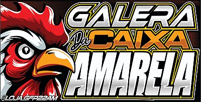 BANDEIRA GALERA DA CAIXA AMARELA