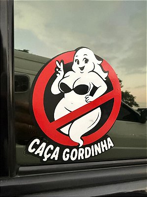 ADESIVO CAÇA GORDINHA
