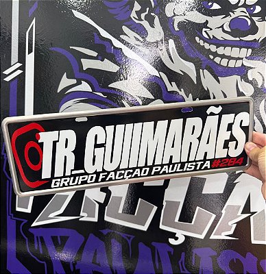 PLACA PERSONALIZADA