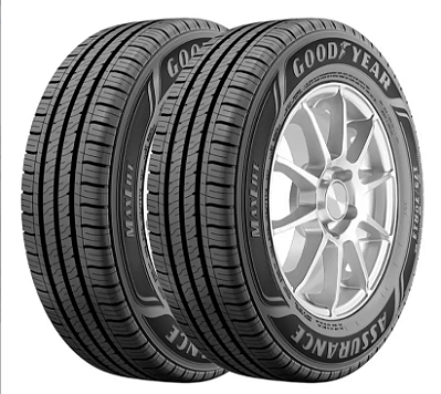 Kit 2 Pneu Goodyear Aro 13 Assurance
