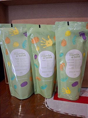 Kit Natura Mamãe e Bebê 3 Produtos 200ml