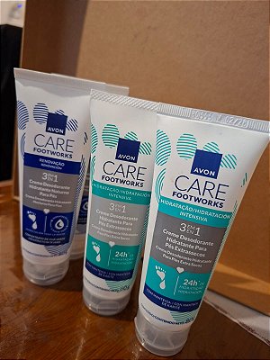 Creme Avon Care Footworks para Pés