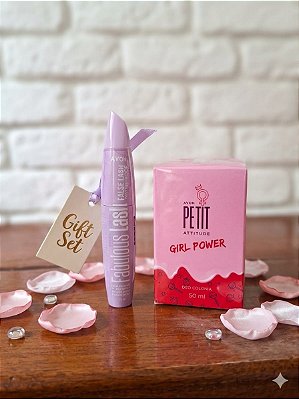 Kit Maquiagem Avon com Máscara e Colônia