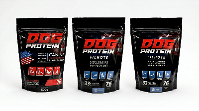 Para Filhotes: Combo 3x Dog Protein Puppy (500g) – De ~~R$ 569,70~~ por R$ 399,90