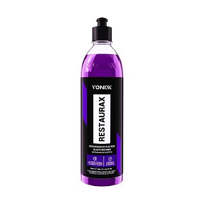 RESTAURADOR DE PLÁSTICOS VONIXX RESTAURAX 500ML – RENOVAÇÃO E PROTEÇÃO UV