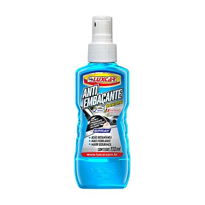 Anti Embaçante Luxcar 110ML - Uso Interno para vidros