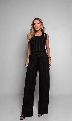 Conjunto Risca de Giz Viscose/Poliamida