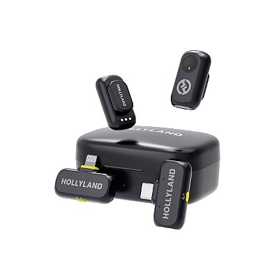 MICROFONE HOLLYLAND LARK A1 COMBO