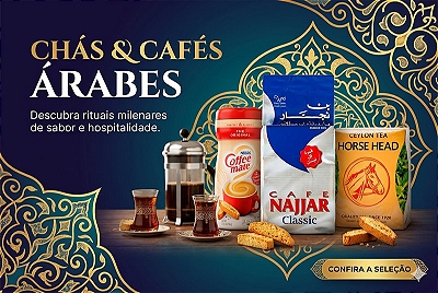 Chas e cafes