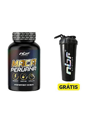 Maca Peruana pura 1000mg - 100 doses - NBF
