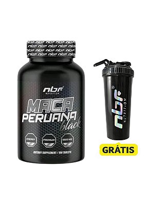 Maca Peruana Negra 1000mg - 100 doses - NBF