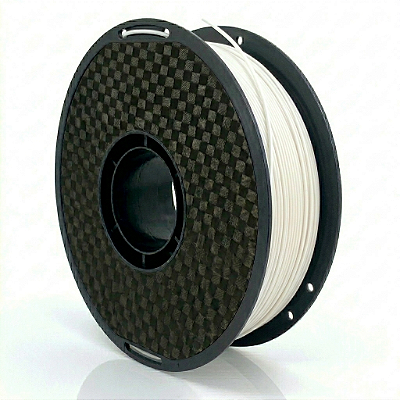 Filamento PLA Silk Branco 1kg 1.75mm Para Impressora 3D Efeito Brilhante