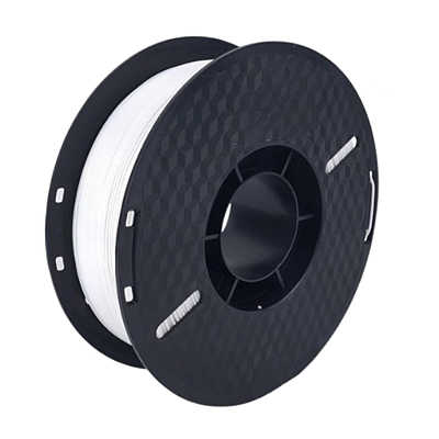 Filamento TPU A90 Branco 1kg 1,75mm Flexível Alta Resistência Impressora 3D