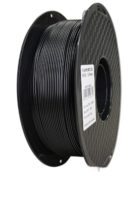 Filamento PETG Preto 1kg 1.75mm Alta Resistência Impressão 3D