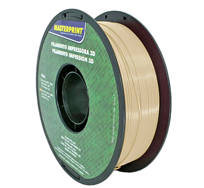 Filamento PLA Cor Deserto 1kg 1,75mm Para Impressora 3D