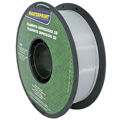 Filamento TPU A90 Cinza 1kg 1,75mm – Flexível Alta Resistência para Impressora 3D