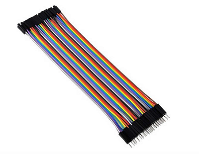 Jumper Macho Fêmea 20cm Kit 40 Cabos Arduino