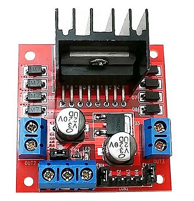 Driver Ponte H L298N Duplo Motor DC Arduino