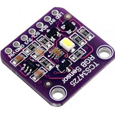 Sensor de Cores RGB TCS34725 I2C IR Arduino