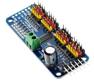 Driver PWM PCA9685 16 Canais I2C Servo Arduino