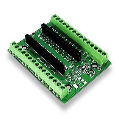 Shield Arduino Nano com Bornes Terminal