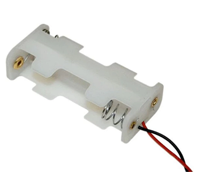 Suporte para 2 Pilhas AA Duplo (Dois Lados)