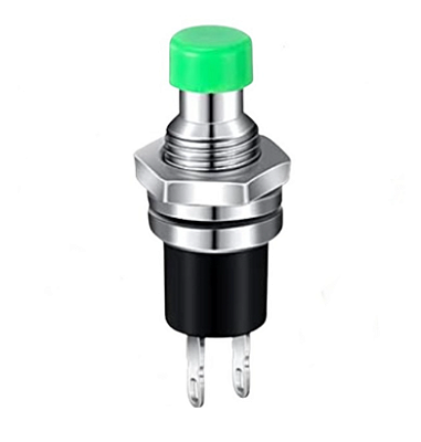 Push Button PBS-100 Verde (Sem Trava)