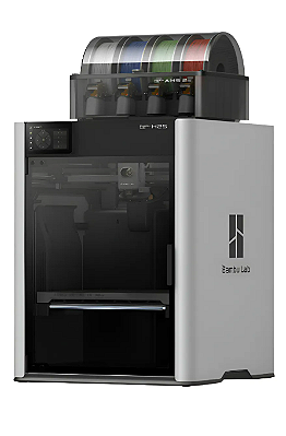 Impressora 3D FDM Bambu Lab H2S Combo Multimaterial Alta Velocidade Câmara Aquecida