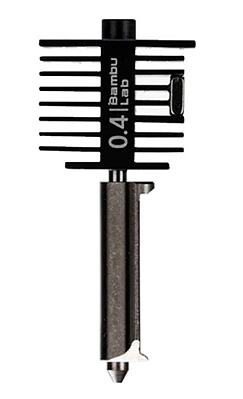 Hotend Original Bambu Lab A1 A1 Mini 0.4mm Aço Endurecido FAH019