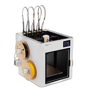 Impressora 3D FDM Snapmaker U1 Multicor 4 Toolheads Alta Velocidade CoreXY com SnapSwap