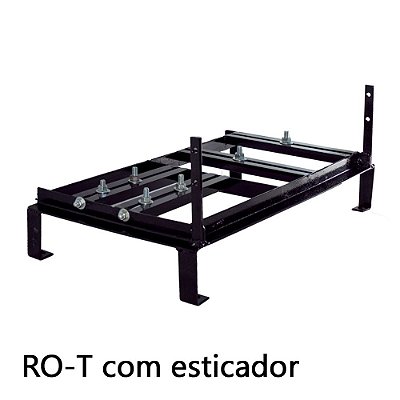 Base para Bomba de Vácuo e Motor Elétrico