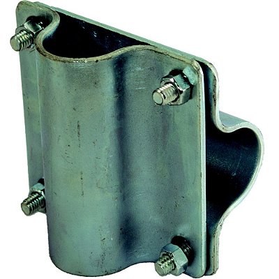 Conjunto abraçadeira grampa quadrada de 48mm